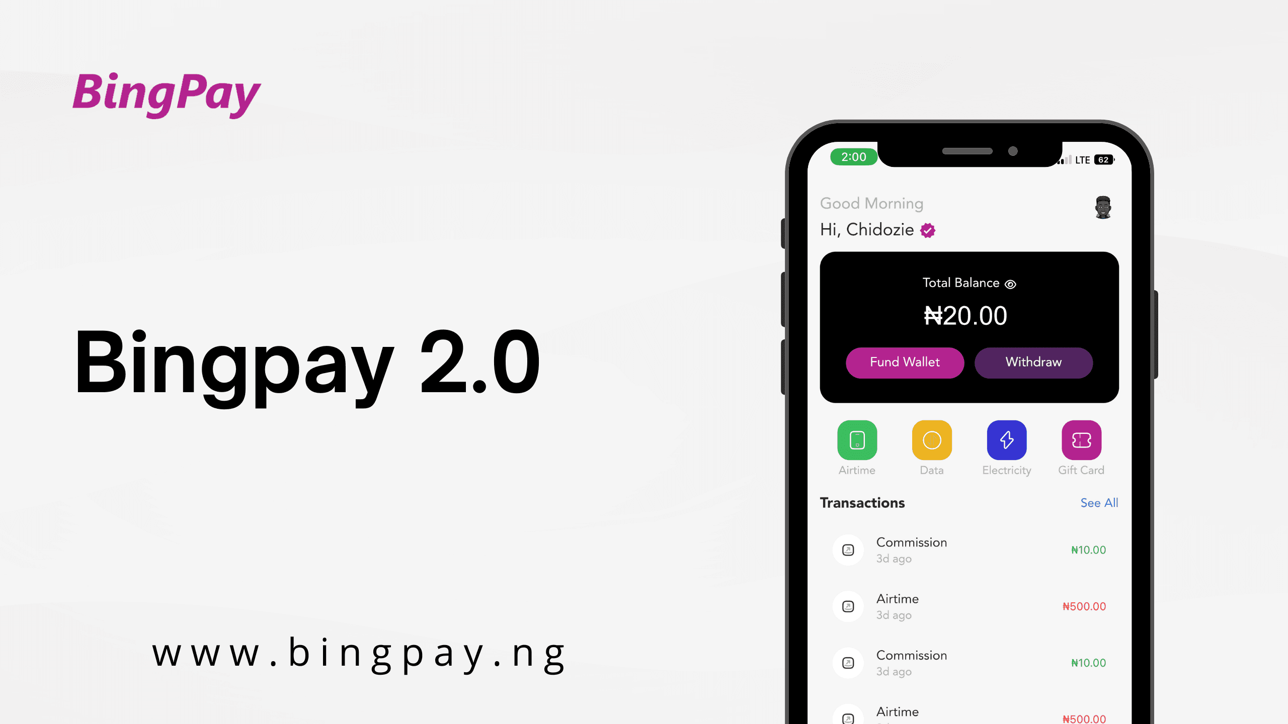 Bingpay 2.0, Everything to Expect