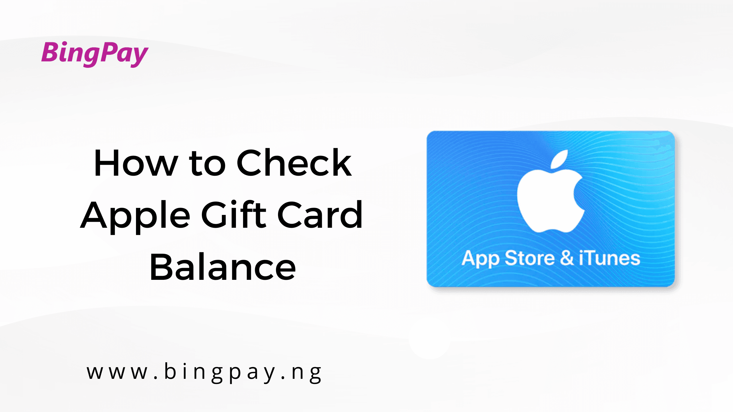 How to Check Apple Gift Card Balance